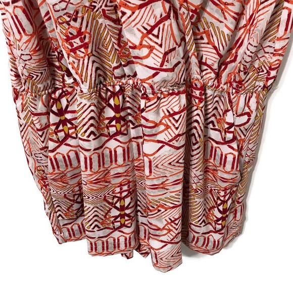 BCBGMaxAZria | Thalia Romper Multicolor | Size M - Picture 8 of 16